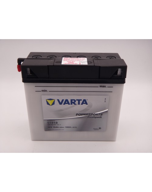 Varta 51913 baterie moto, BMW, scuter, atv 12V 19Ah 170A cod 519013017 Powersports Freshpack